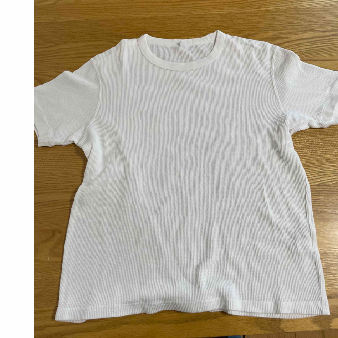UNIQLO(ユニクロ)の【UNIQLO】ワッフルクールネックT レディースのトップス(Tシャツ(半袖/袖なし))の商品写真