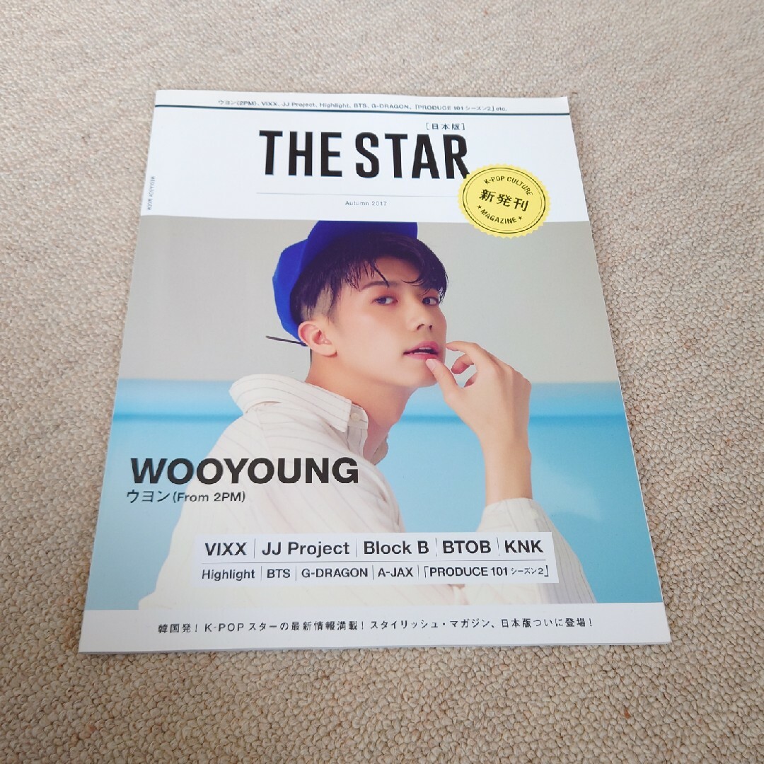 THE STAR［日本版］2PM　JJProject　VIXX　Block B エンタメ/ホビーの本(アート/エンタメ)の商品写真