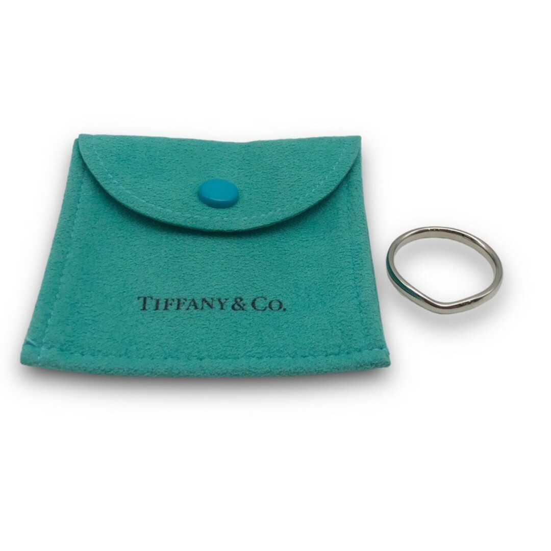 Tiffany & Co.(ティファニー)の　ティファニー TIFFANY＆CO カーブドバンドリング Pt950プラチナ ジュエリー レディースのアクセサリー(リング(指輪))の商品写真