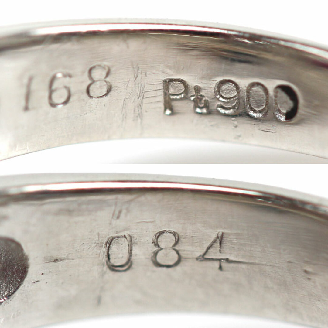 Pt900プラチナ リング・指輪 ルビー1.68ct ダイヤモンド0.84ct 6号 7.7g タイ産 レディース【中古】 レディースのアクセサリー(リング(指輪))の商品写真