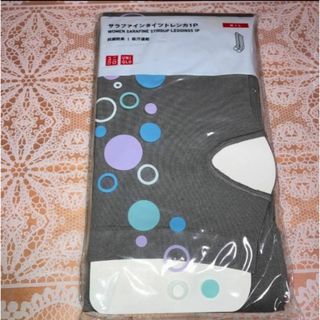 ユニクロ(UNIQLO)の未使用　UNIQLO サラファインタイツトレンカ　M/L 抗菌防臭　吸汗速乾　(レギンス/スパッツ)