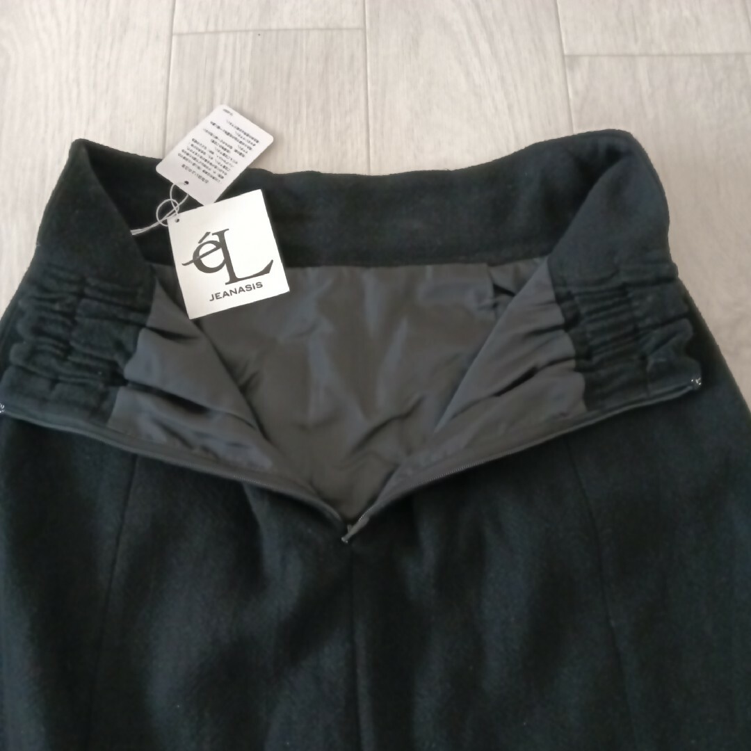 JEANASIS(ジーナシス)の未使用タグ付きJEANASIS ロング マーメイドフレア スカート黒 FREE レディースのスカート(ロングスカート)の商品写真