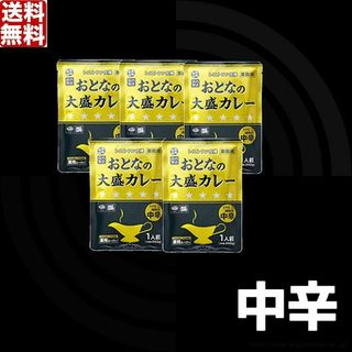 レストラン仕様 中辛 おとなの大盛カレー 5袋 レトルトカレー 非常食(防災関連グッズ)