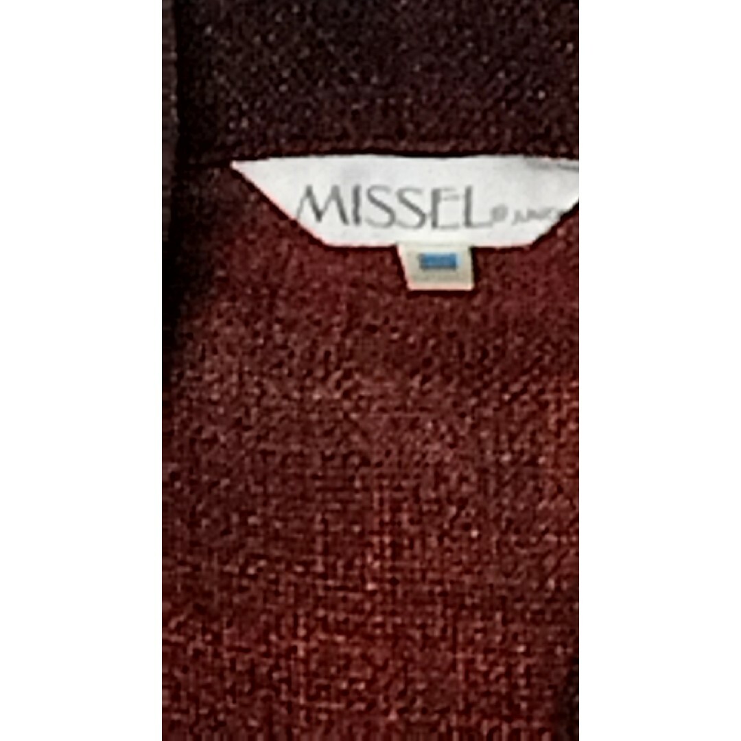 MISSEL(ミゼール)の未使用♥新品♥MISSEL♥セットアップ♥ジャケット♥シアー♥ロングスカート♥赤 レディースのフォーマル/ドレス(スーツ)の商品写真