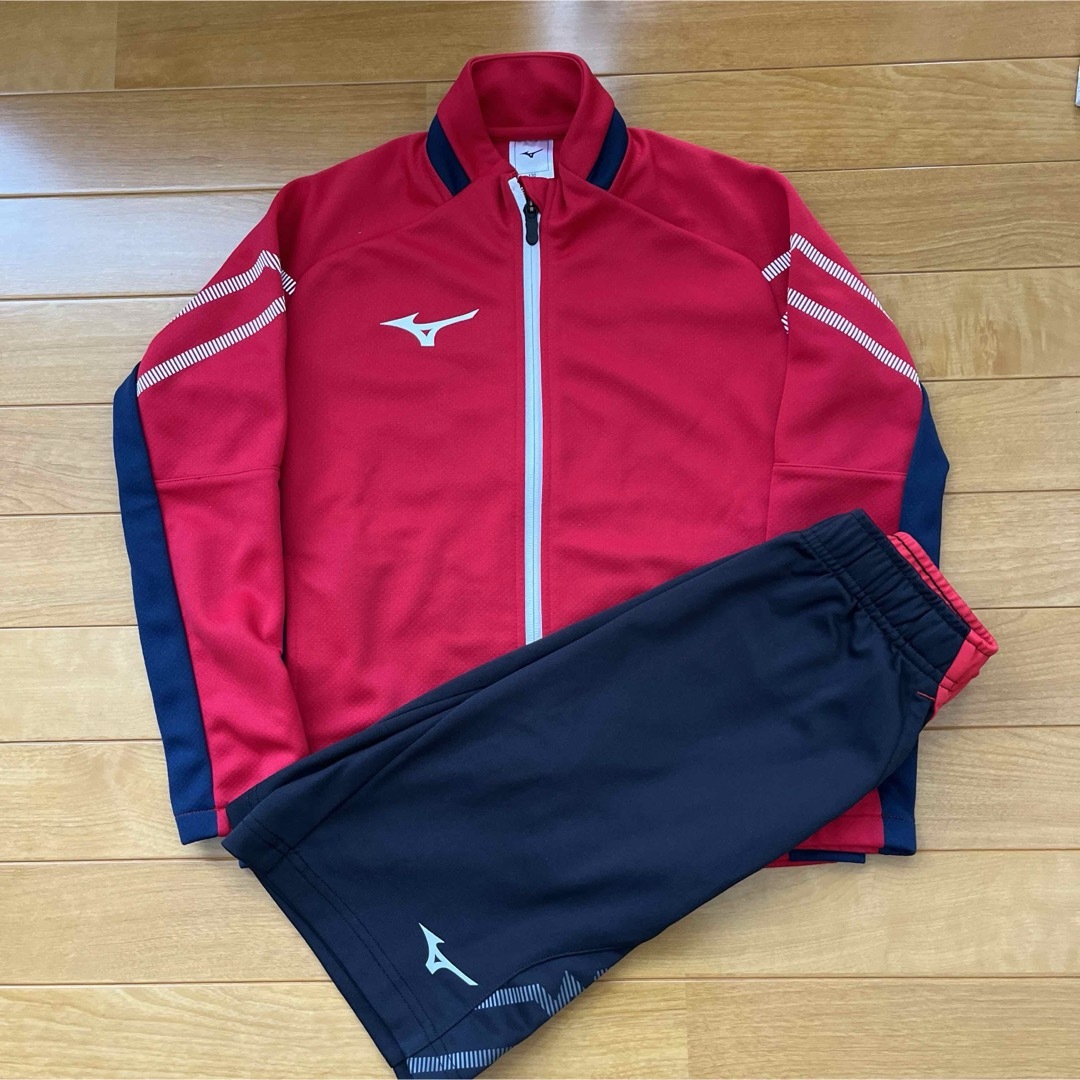 MIZUNO(ミズノ)のMizuno⭐︎ ミズノ　ジャージ　ハーフパンツ　セット　130cm  キッズ/ベビー/マタニティのキッズ服男の子用(90cm~)(その他)の商品写真