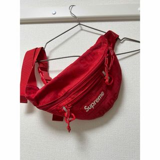 シュプリーム(Supreme)の【supreme】シュプリーム　赤　ウエストバッグ　ボディバッグ　19SS(ボディーバッグ)