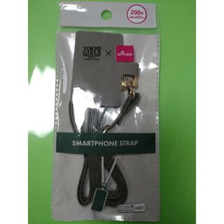 ダイソー(DAISO)のスマホストラップ　スマホショルダー　スマホ　ダイソー　スモークグリーン　カーキ(その他)