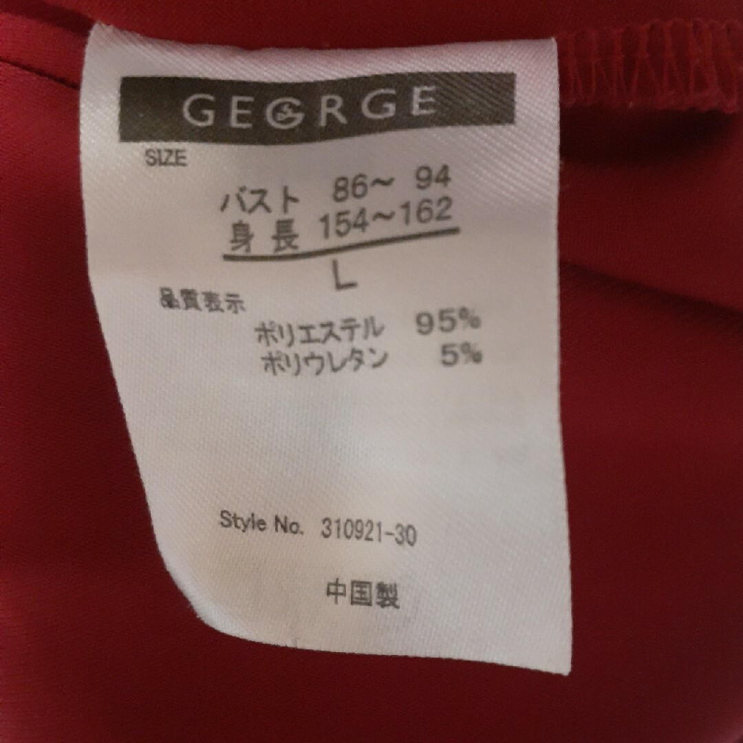 GEORGE 5分袖トップス（L） レディースのトップス(カットソー(半袖/袖なし))の商品写真