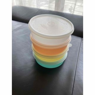 未使用タッパーウェア フリーザーボール4個セット冷蔵・冷凍 Tupperware(容器)