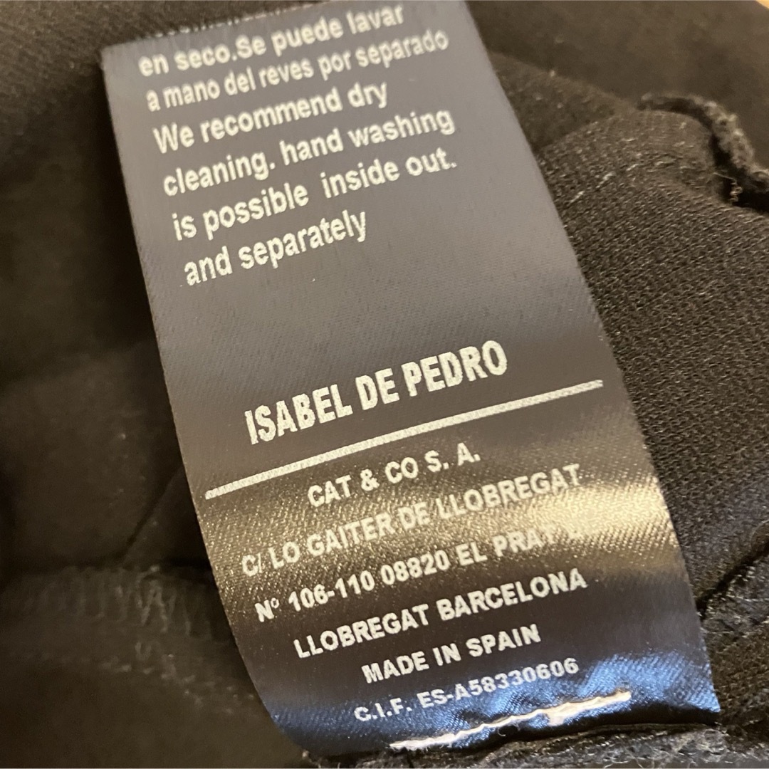 イザベルデペドロ ブラック スカート (36) レディースのスカート(ひざ丈スカート)の商品写真