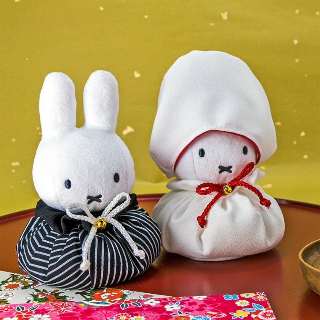 miffy(ミッフィー)のミッフィー 和装ウェディングマスコット ハンドメイドのウェディング(その他)の商品写真