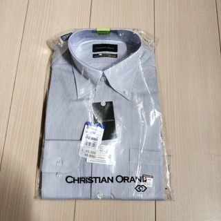 【新品•未使用】ワイシャツ　洋服の青山　ノンアイロンマックス　ボタンダウン(シャツ)