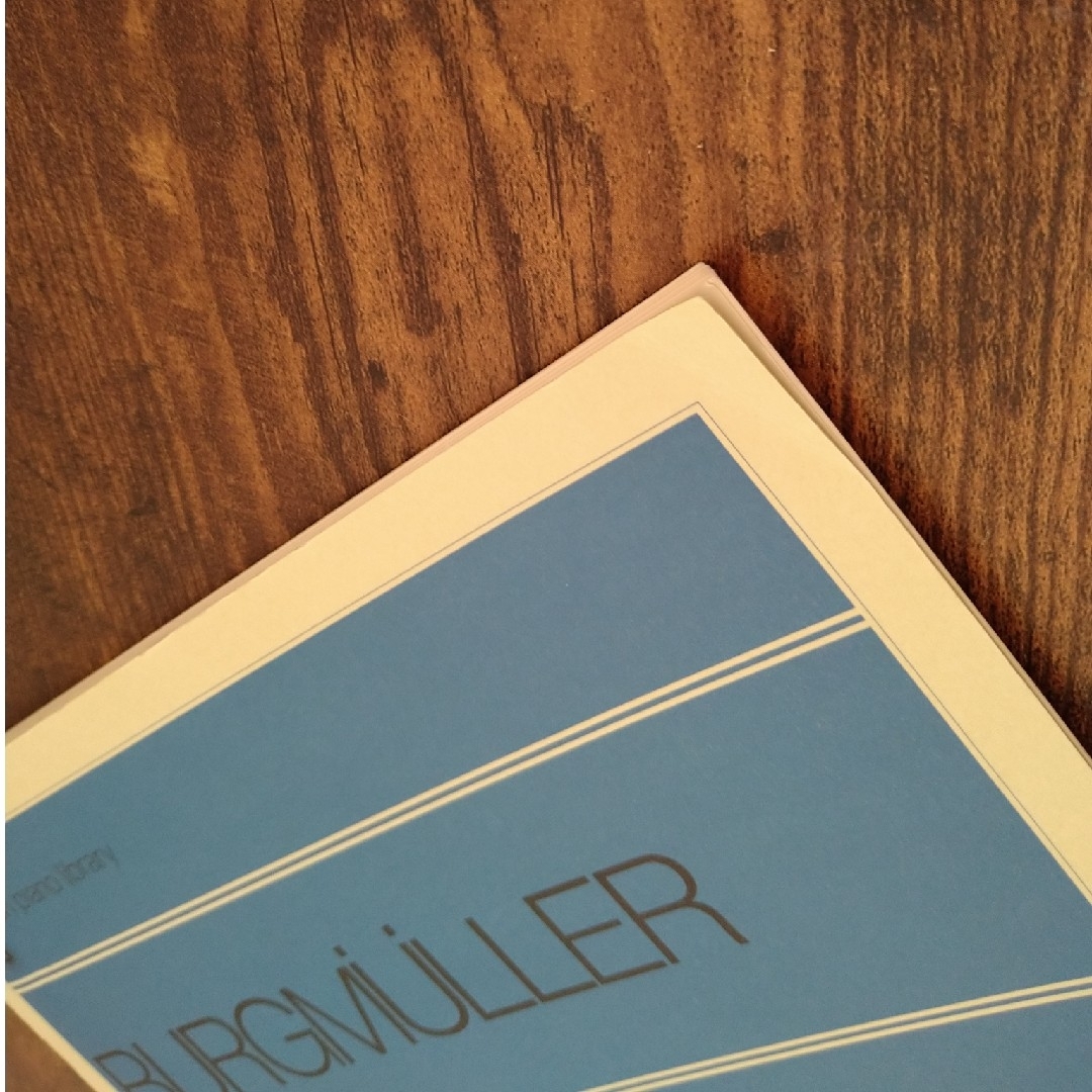 ブルクミュラー BURGMULLER ２５の練習曲　ピアノ　楽譜 楽器のスコア/楽譜(クラシック)の商品写真