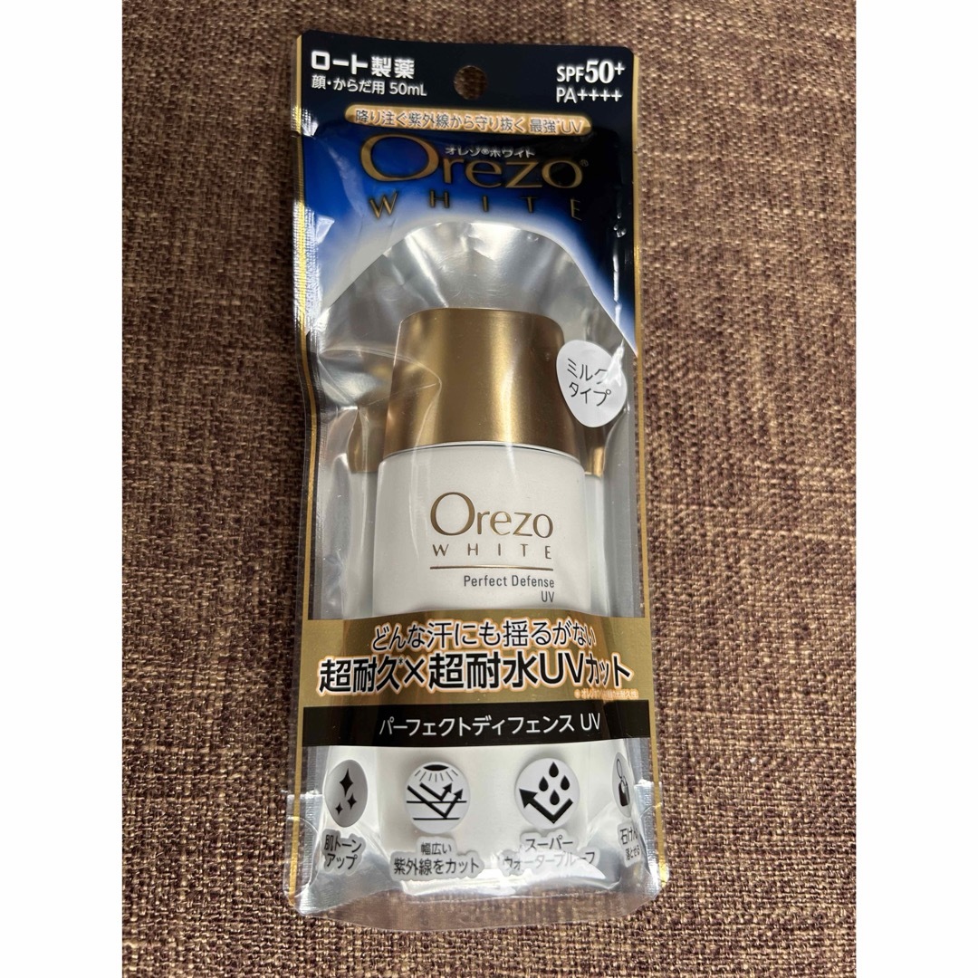 Orezo(オレゾ)のツルハグループ ロート製薬 orezo オレゾ ホワイト パーフェクトディフェン コスメ/美容のボディケア(日焼け止め/サンオイル)の商品写真