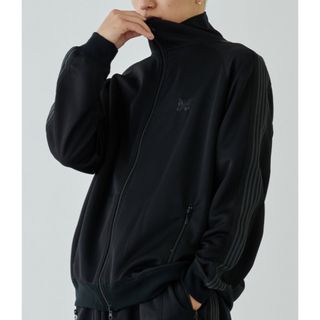 ニードルス(Needles)のneedles studious 別注　24ss　トラックジャケット　ブラック(ジャージ)