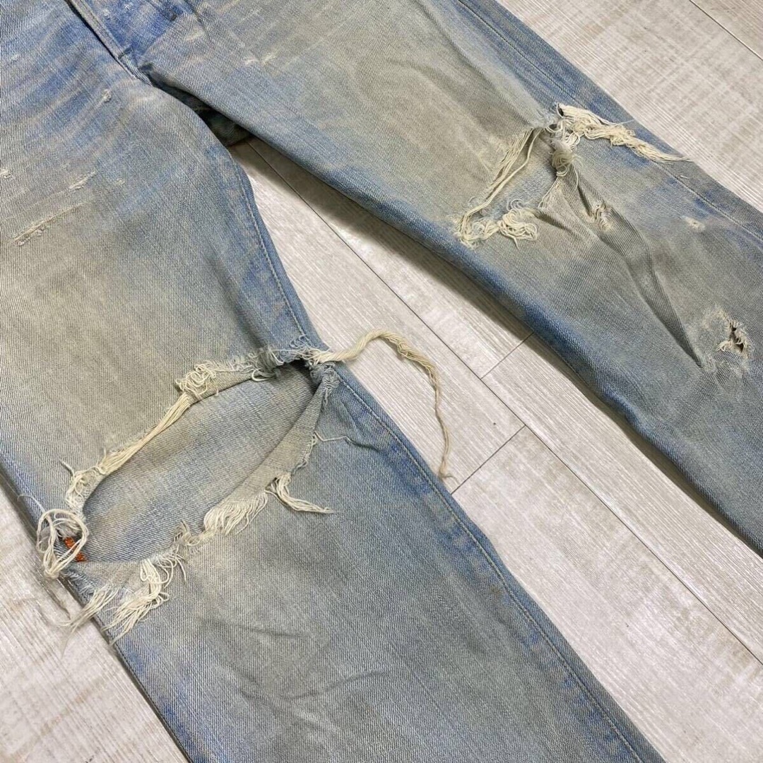 DIESEL(ディーゼル)のDIESEL ディーゼル RIOHMA クラッシュ デニム パンツ サイズ 29 メンズのパンツ(デニム/ジーンズ)の商品写真