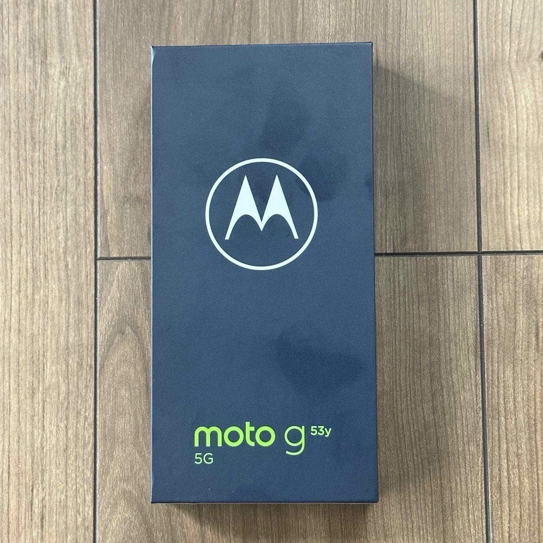 MOTOROLA moto g53y 5G A301MO インクブラック スマホ/家電/カメラのスマートフォン/携帯電話(スマートフォン本体)の商品写真