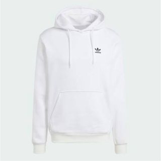 アディダス(adidas)のadidasホワイトパーカー新品(パーカー)