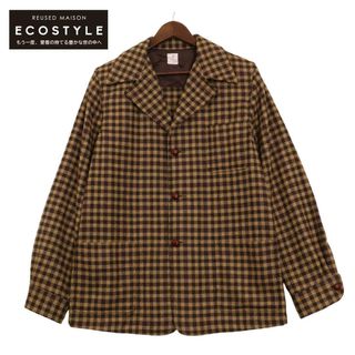 ANATOMICA - アナトミカ LOAFER JACKET ﾁｪｯｸ ﾛｰﾌｧｰｼﾞｬｹｯﾄ 40