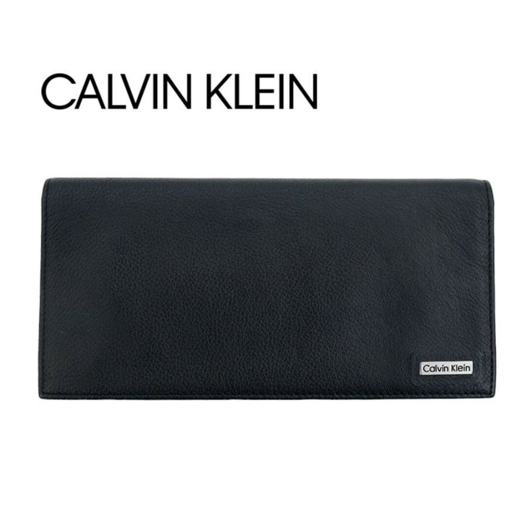 Calvin Klein(カルバンクライン)のカルバンクライン 財布 長財布 二つ折り CK Calvin Klein メタル メンズのファッション小物(長財布)の商品写真