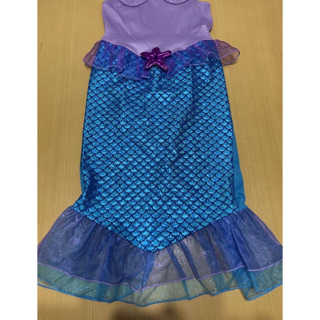 子供仮装　コスプレ　人魚　マーメイド キッズ/ベビー/マタニティのキッズ服女の子用(90cm~)(ドレス/フォーマル)の商品写真