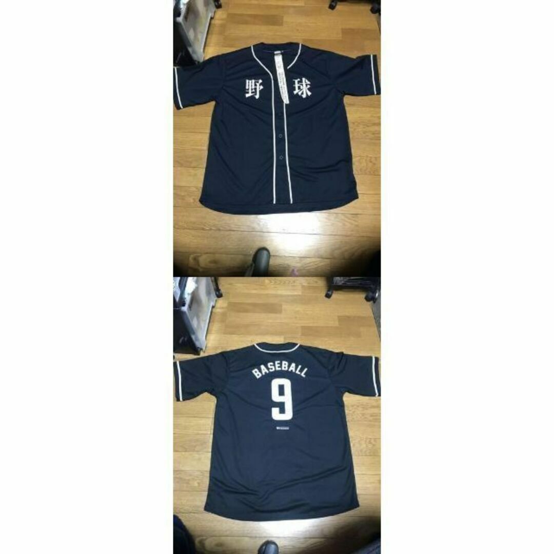 CUNE(キューン)の新品 鬼レア cune キューン 9周年記念野球ベースボールシャツ XL 黒 メンズのトップス(シャツ)の商品写真