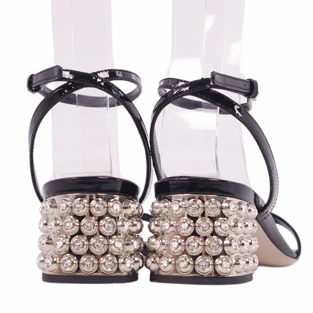 MIU MIU - 美品 ミュウミュウ miumiu サンダル ヒール アンクル MIU MIU - 美品 ミュウミュウ miumiu サンダル ヒール アンクル