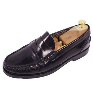 トッズ(TOD'S)のトッズ TOD'S ローファー モカシン コインローファー カーフレザー シューズ メンズ 7(26cm相当) ブラック(ドレス/ビジネス)