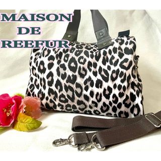 レスポートサック(LeSportsac)のMAISON DE REEFUR ×レスポ　コラボ　レオパードホリック　メラニー(ハンドバッグ)