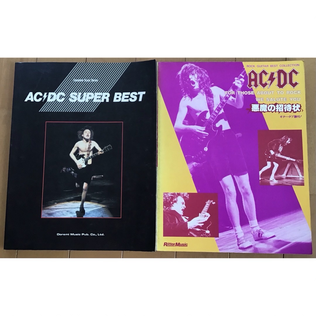 AC/DC バンドスコアとギター譜2冊セット エンタメ/ホビーの本(楽譜)の商品写真