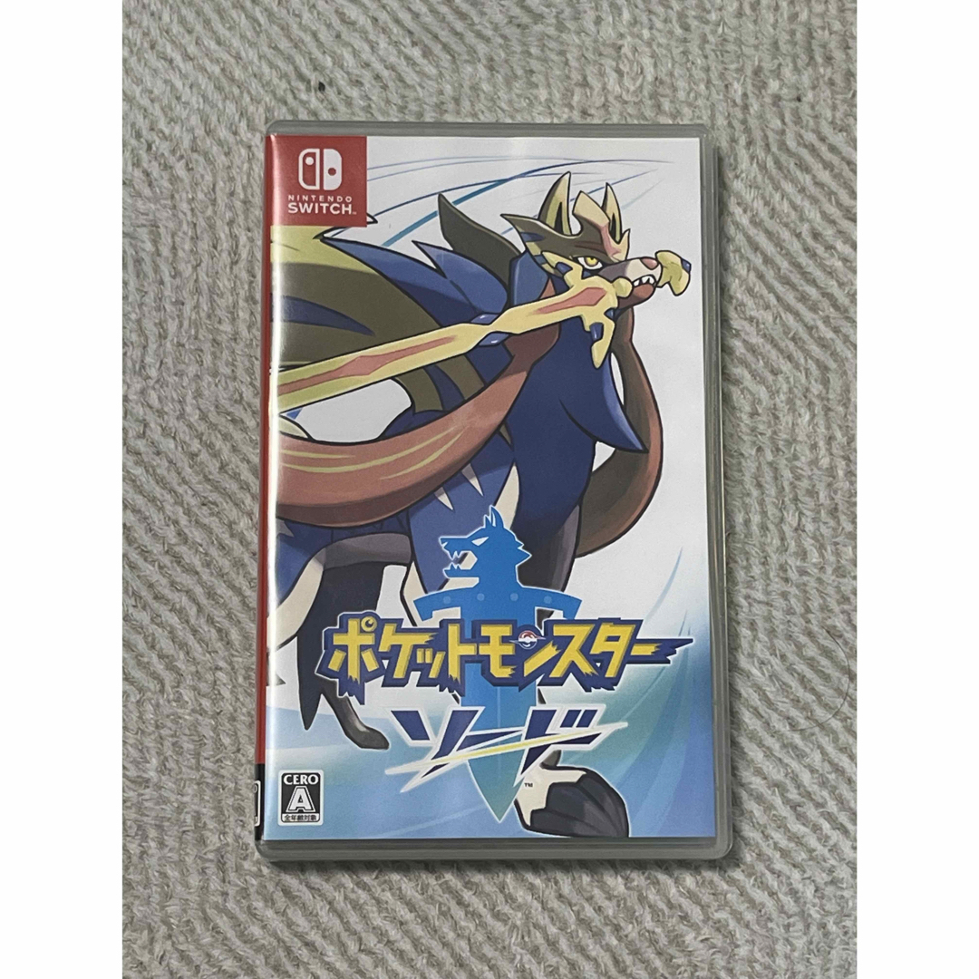 Nintendo Switch(ニンテンドースイッチ)のポケットモンスター ソード switch エンタメ/ホビーのゲームソフト/ゲーム機本体(家庭用ゲームソフト)の商品写真