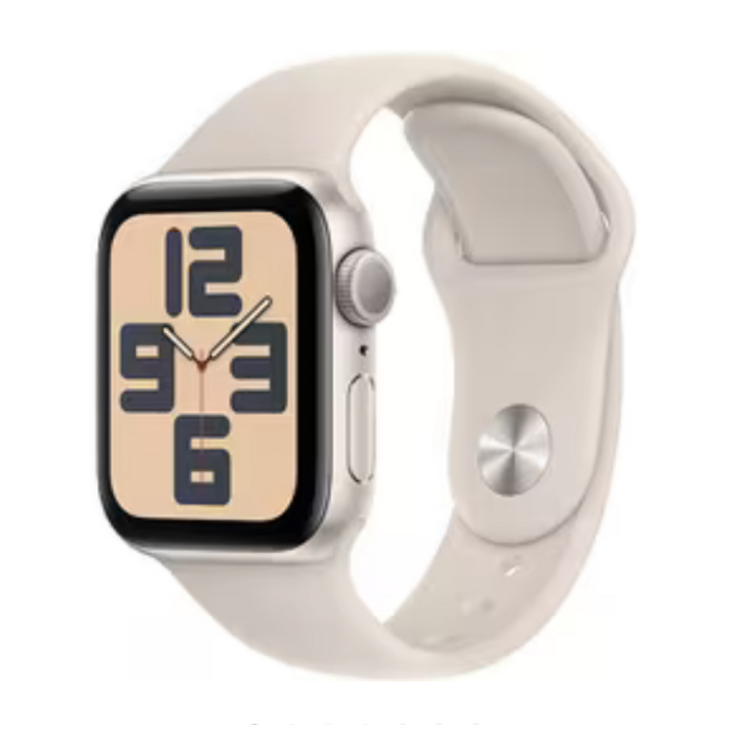 Apple Watch(アップルウォッチ)のApple Watch SE2 第二世代 40mmスターライト メンズの時計(腕時計(デジタル))の商品写真