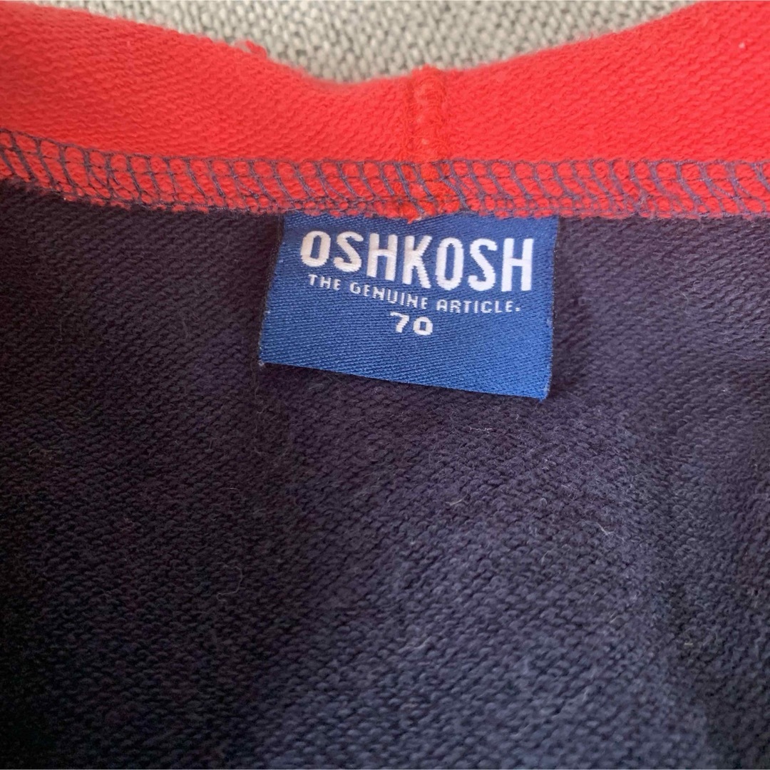 OshKosh(オシュコシュ)のOSHKOSH♡パーカー キッズ/ベビー/マタニティのベビー服(~85cm)(ジャケット/コート)の商品写真