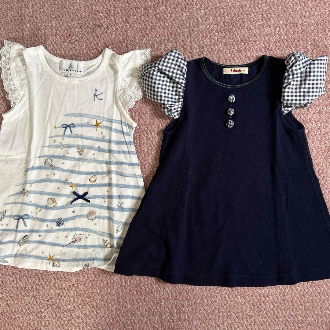 familiar(ファミリア)のまとめ売り⭐︎夏物女の子100〜110㎝ キッズ/ベビー/マタニティのキッズ服女の子用(90cm~)(Tシャツ/カットソー)の商品写真