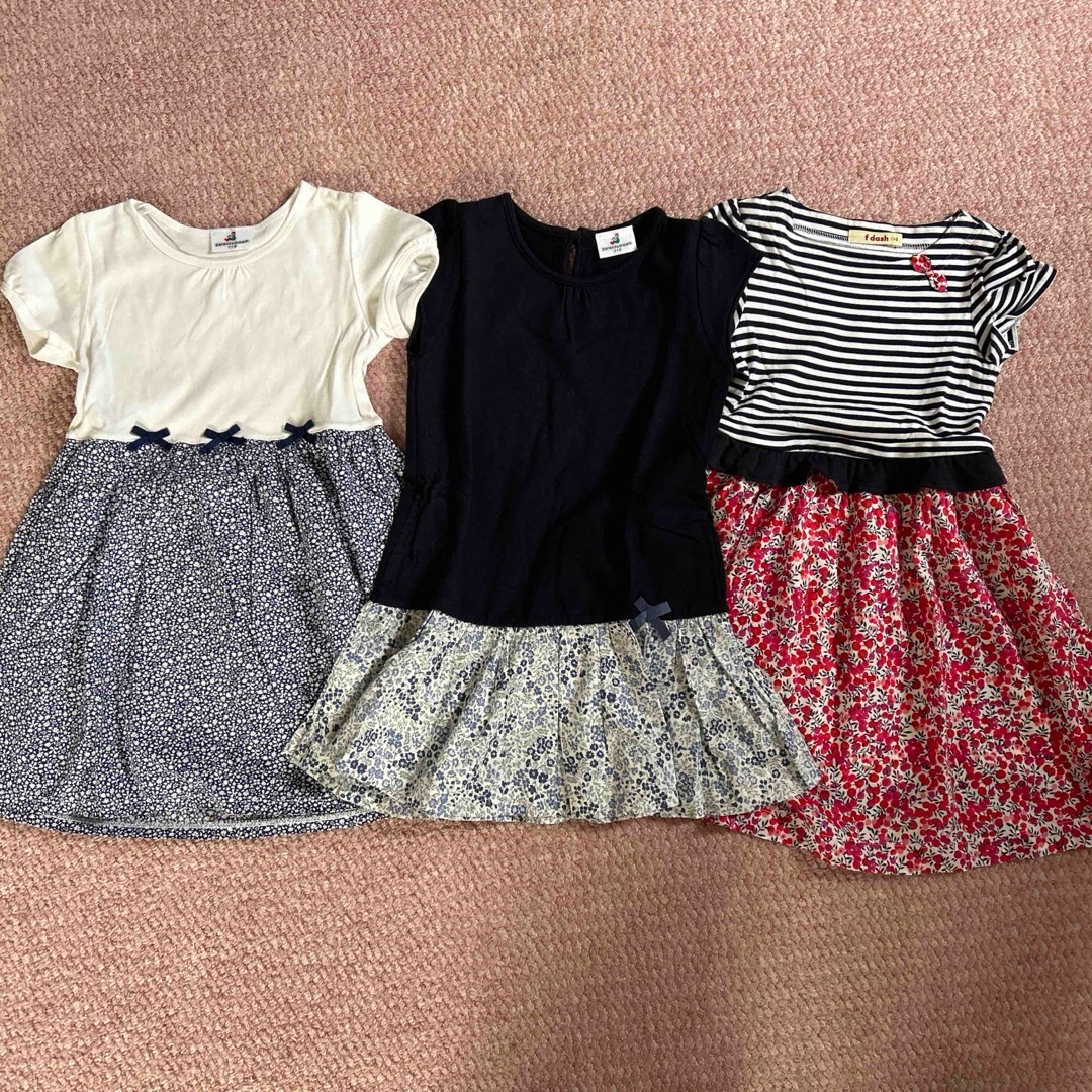 familiar(ファミリア)のまとめ売り⭐︎夏物女の子100〜110㎝ キッズ/ベビー/マタニティのキッズ服女の子用(90cm~)(Tシャツ/カットソー)の商品写真