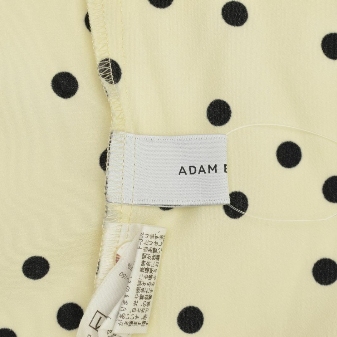 Adam et Rope'(アダムエロぺ)の【ADAMETROPE】GAH21130 ドット ラッフルカラー長袖ブラウス レディースのトップス(シャツ/ブラウス(長袖/七分))の商品写真