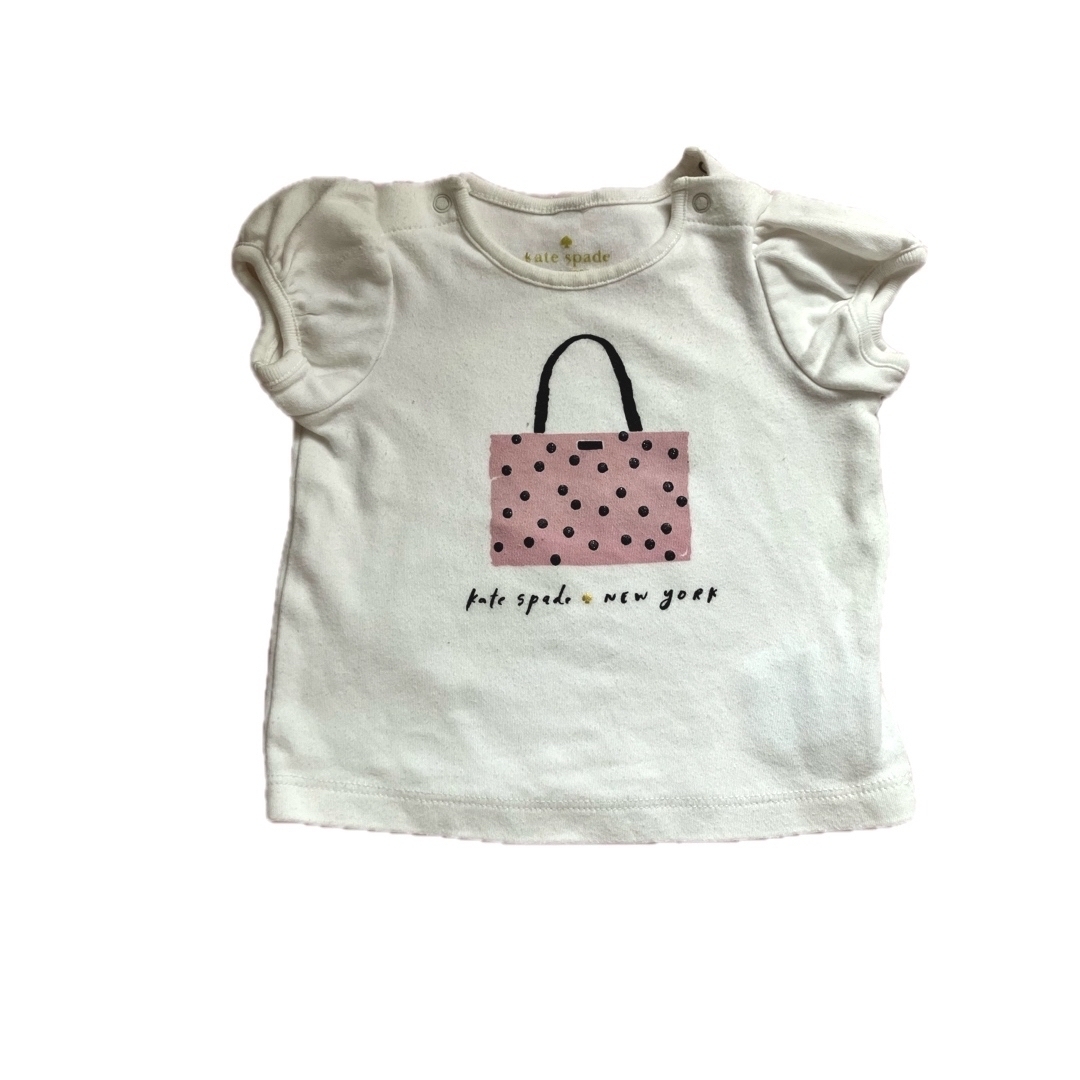 kate spade new york(ケイトスペードニューヨーク)のkatespade/70/Tシャツ&パンツまとめ売り キッズ/ベビー/マタニティのベビー服(~85cm)(Ｔシャツ)の商品写真