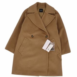 未使用 マックスマーラ Max Mara WEEKEND コート ロングコート ウール100％ アウター レディース  34(S相当) ブラウン