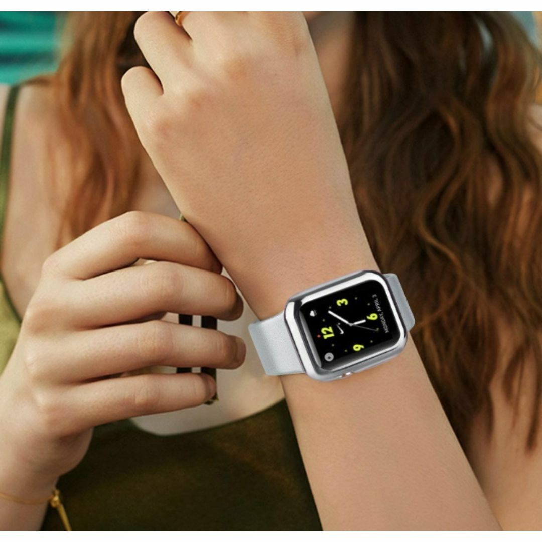 Apple Watch 4/5/6/SE 44mm ケース カバー m0l レディースのファッション小物(腕時計)の商品写真
