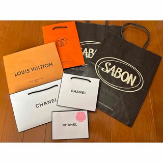 シャネル(CHANEL)のHERMES LV ルイ・ヴィトン CHANEL SABON  ショップ袋(ショップ袋)