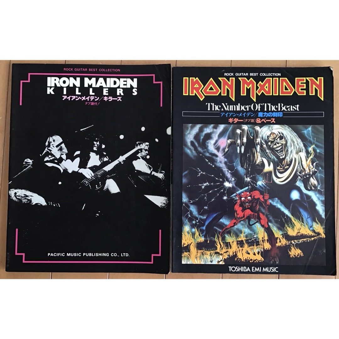 IRON MAIDEN ギター譜2冊セット エンタメ/ホビーの本(楽譜)の商品写真