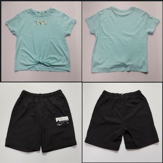 PUMA - プーマ PUMA ジュニア 　半袖Tシャツ ALPHA /短パン　セット