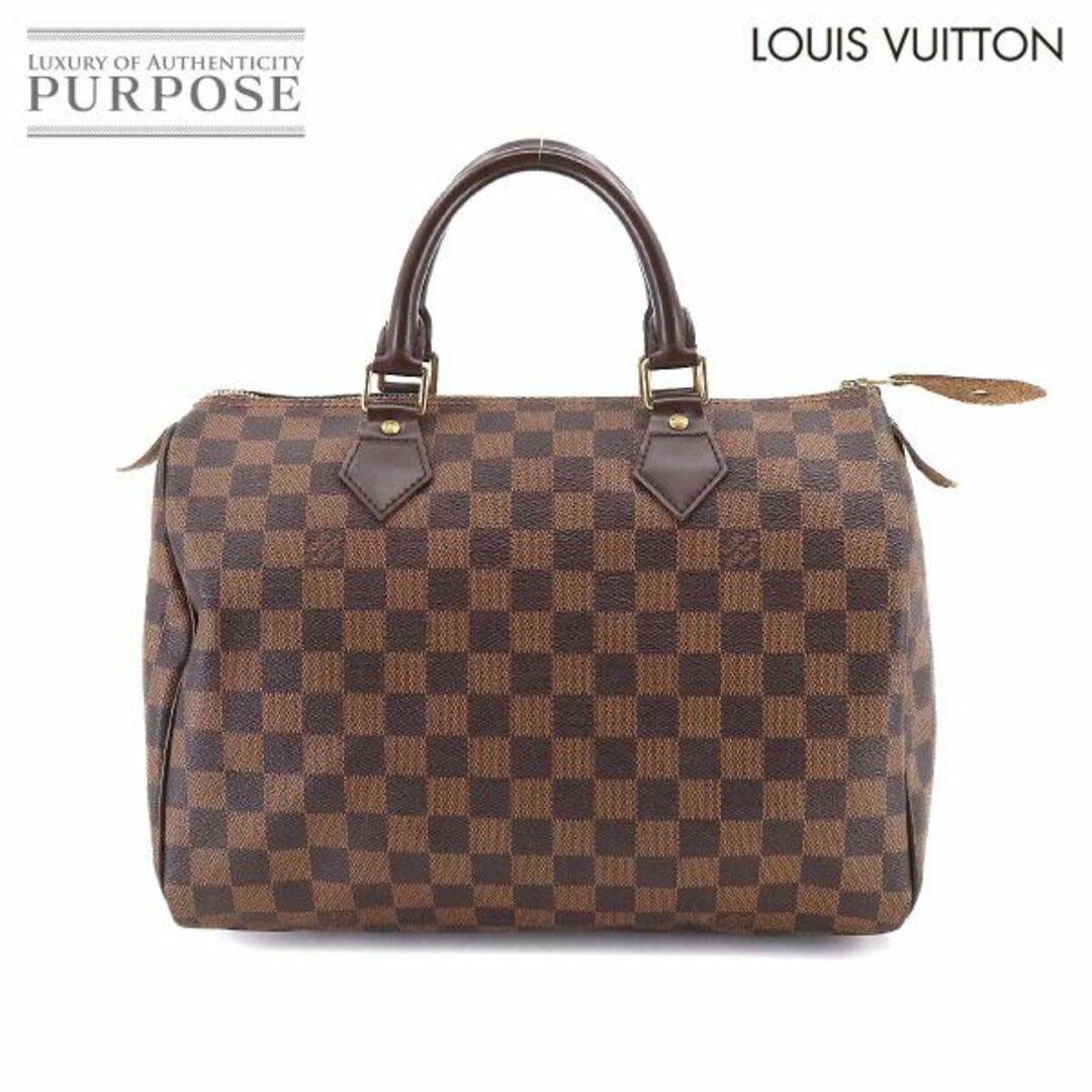 LOUIS VUITTON(ルイヴィトン)のルイ ヴィトン LOUIS VUITTON ダミエ スピーディ 30 ハンド バッグ エベヌ N41531 ブラウン ゴールド 金具 VLP 90206601 レディースのバッグ(ハンドバッグ)の商品写真