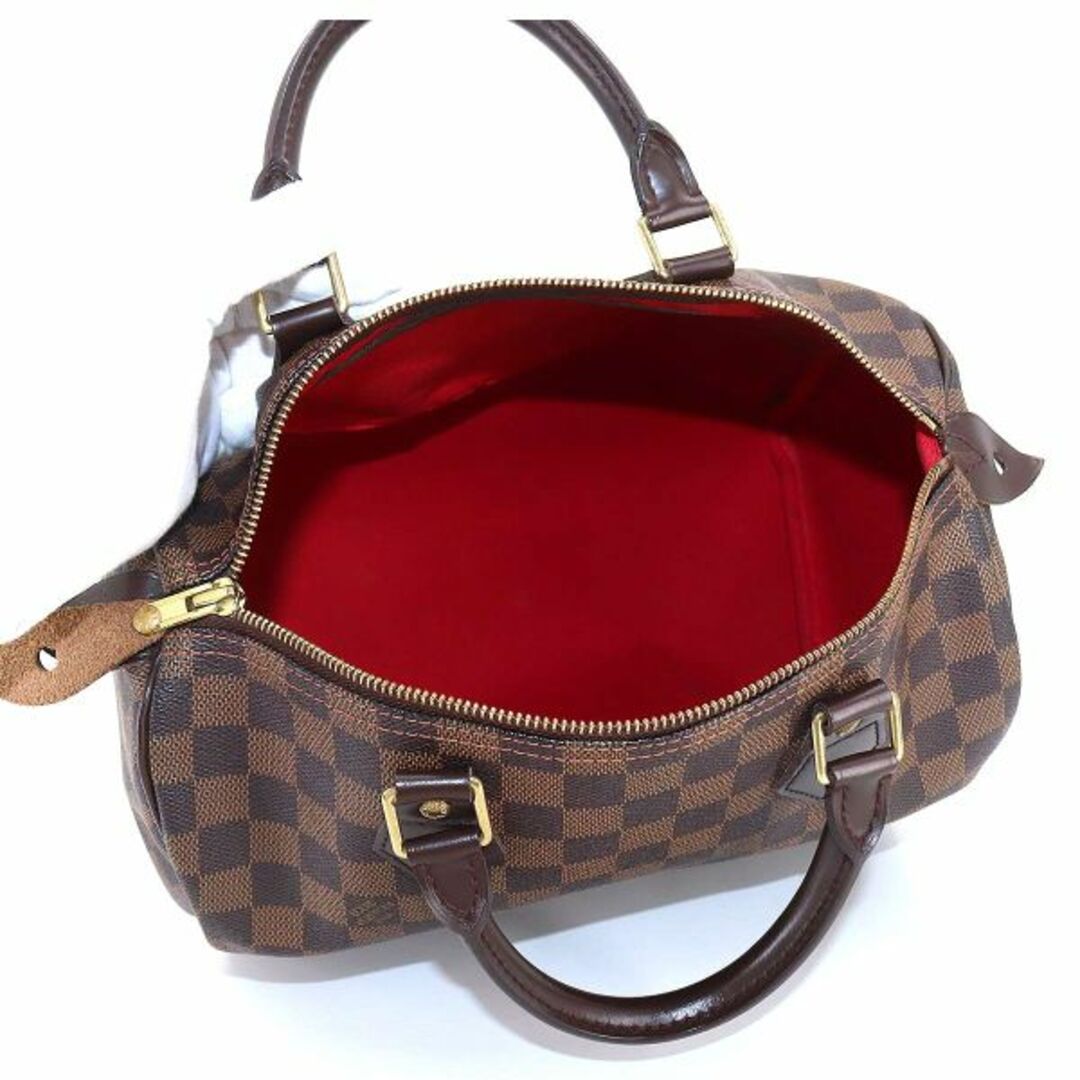 LOUIS VUITTON(ルイヴィトン)のルイ ヴィトン LOUIS VUITTON ダミエ スピーディ 30 ハンド バッグ エベヌ N41531 ブラウン ゴールド 金具 VLP 90206601 レディースのバッグ(ハンドバッグ)の商品写真