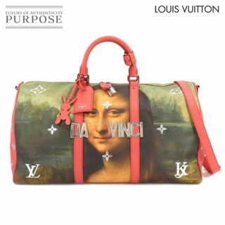 ルイヴィトン(LOUIS VUITTON)の新品同様 ルイ ヴィトン LOUIS VUITTON マスターズ ダヴィンチ キーポル バンドリエール 50 2way ボストン バッグ M43377 VLP 90206610(ボストンバッグ)