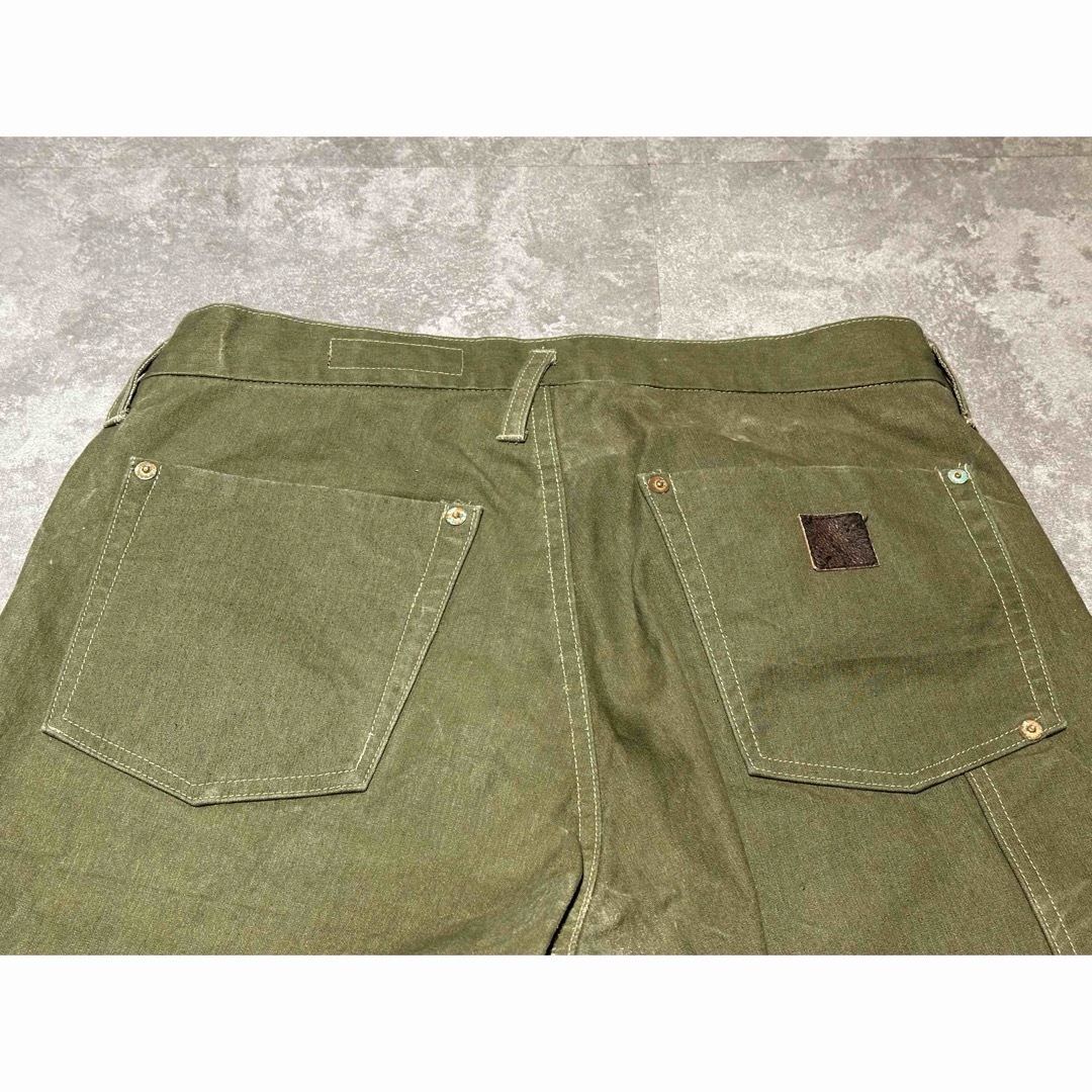 美品minus 21aw us.army doublenee pants メンズのパンツ(ワークパンツ/カーゴパンツ)の商品写真