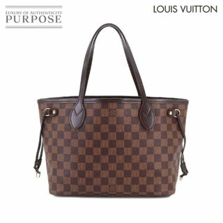 ルイヴィトン(LOUIS VUITTON)のルイ ヴィトン LOUIS VUITTON ダミエ ネヴァーフル PM トート バッグ エベヌ N51109 ブラウン VLP 90209448(トートバッグ)