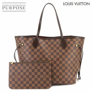 ルイヴィトン(LOUIS VUITTON)の未使用 展示品 ルイ ヴィトン LOUIS VUITTON ダミエ ネヴァーフル MM トート バッグ エベヌ スリーズ N41358 ゴールド 金具 RFID VLP 90215184(トートバッグ)