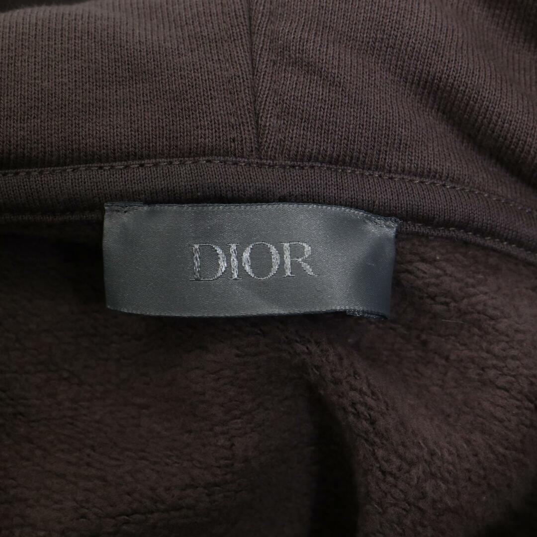 DIOR HOMME(ディオールオム)のディオール オム 23年製 ボルドー コットン CDアイコン プルパーカー S メンズのトップス(その他)の商品写真