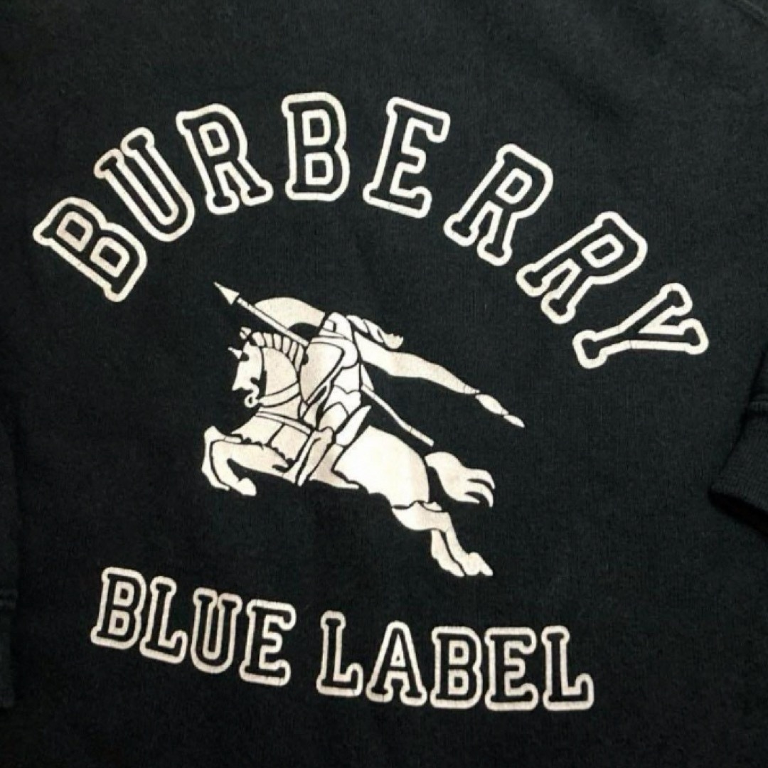 BURBERRY BLUE LABEL(バーバリーブルーレーベル)のBURBERRY BLUE LABEL スウェット　M ネイビー　プルオーバー レディースのトップス(トレーナー/スウェット)の商品写真